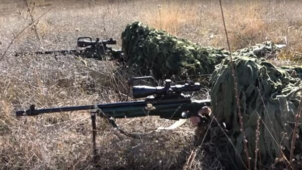 Снайперы ЮВО осваивают скоростную стрельбу - Sputnik Литва