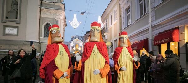 Традиционное шествие Трех королей в Вильнюсе - Sputnik Lietuva