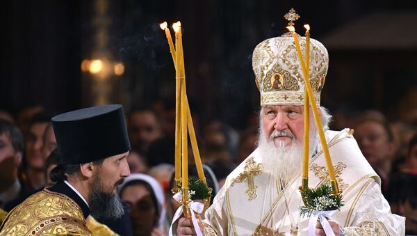 Патриарх Московский и всея Руси Кирилл, архивное фото - Sputnik Литва