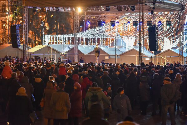 Празднование Православного Рождества в Вильнюсе  - Sputnik Литва
