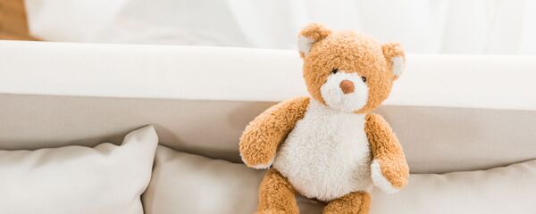 Медвежонок на диване, архивное фото - Sputnik Литва