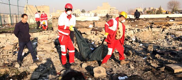 Место крушения украинского Боинга в Тегеране, 8 января 2020 года Место крушения украинского Боинга в Тегеране, 8 января 2020 года - Sputnik Lietuva