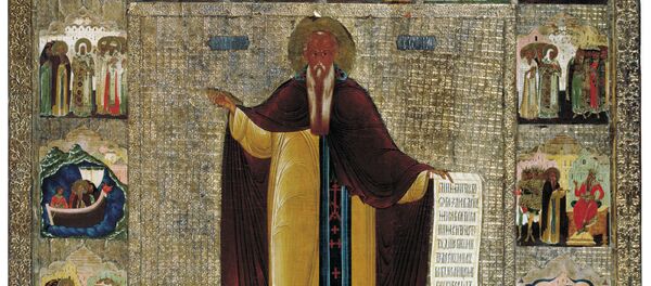 Преподобный Максим Исповедник Преподобный Максим Исповедник - Sputnik Литва