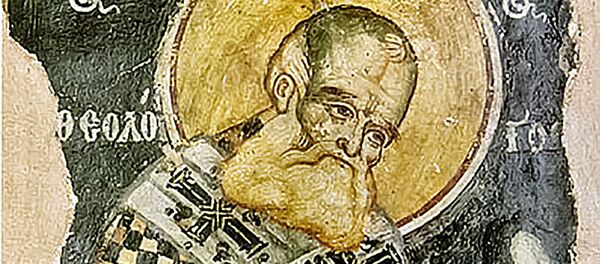 Святитель Григорий Богослов, архиепископ Константинопольский Святитель Григорий Богослов, архиепископ Константинопольский - Sputnik Литва