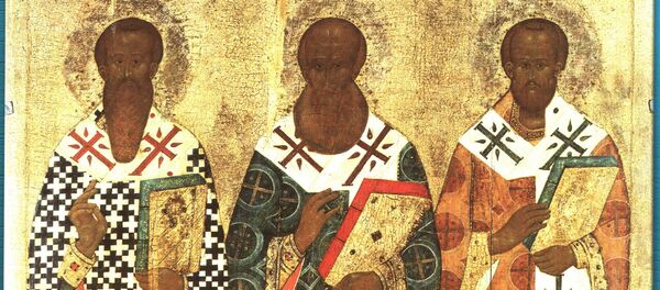 Собор вселенских учителей и святителей Василия Великого, Григория Богослова и Иоанна Златоустого  - Sputnik Литва