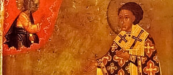 Святитель Никита, затворник Печерский, епископ Новгородский  - Sputnik Литва