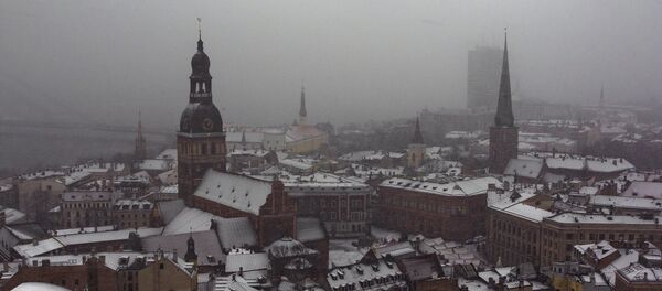 Зимняя Рига, архивное фото - Sputnik Литва