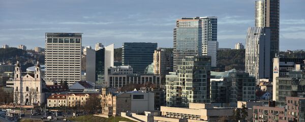 Вильнюс с высоты птичьего полета, архивное фото - Sputnik Литва