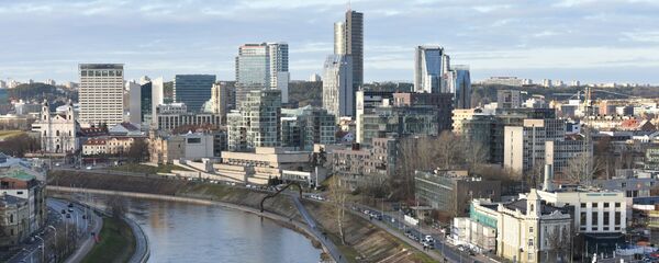 Вильнюс с высоты птичьего полета, архивное фото - Sputnik Литва