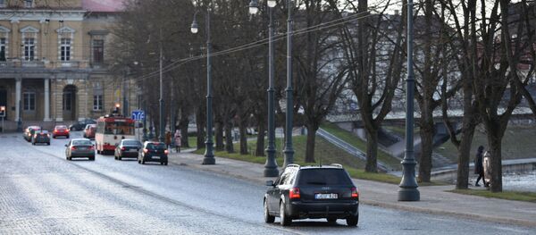 Автомобили на улицах Вильнюса, архивное фото Автомобили на улицах Вильнюса, архивное фото - Sputnik Lietuva