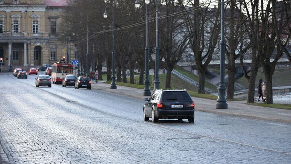 Автомобили на улицах Вильнюса, архивное фото - Sputnik Lietuva