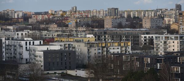 Вильнюс с высоты птичьего полета, архивное фото - Sputnik Литва