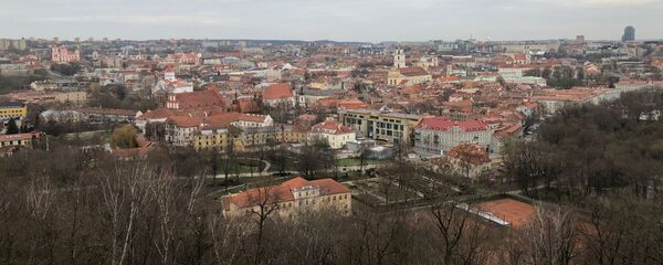 Вильнюс с высоты птичьего полета, архивное фото Вильнюс с высоты птичьего полета, архивное фото - Sputnik Lietuva