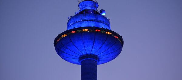 Телевизионная башня в Вильнюсе, архивное фото Телевизионная башня в Вильнюсе, архивное фото - Sputnik Литва