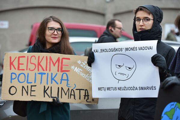  Vilniuje vyko piketas prieš Grigeo - Sputnik Lietuva