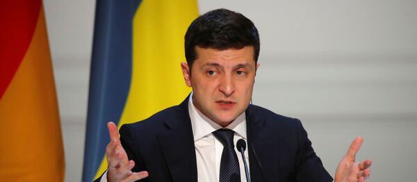 Президент Украины Владимир Зеленский, архивное фото Президент Украины Владимир Зеленский, архивное фото - Sputnik Lietuva