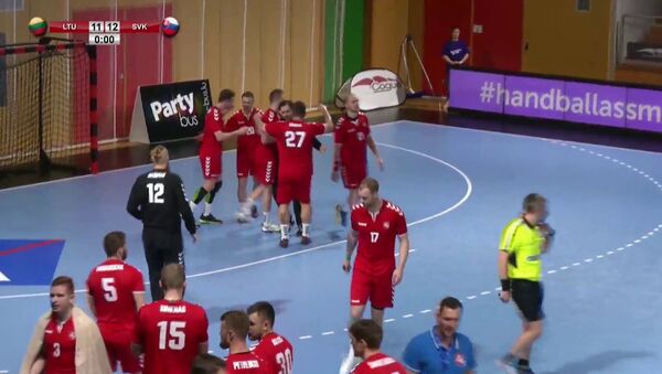 Гандболисты Литвы отыграли на пять в первом отборе на ЧМ-2021 - Sputnik Литва