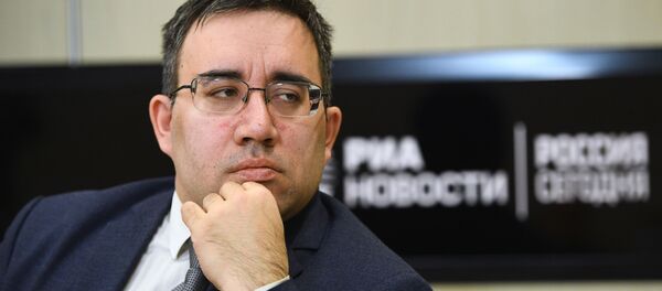 Директор фонда Историческая память, научный сотрудник Института российской истории РАН Александр Дюков, архивное фото Директор фонда Историческая память, научный сотрудник Института российской истории РАН Александр Дюков, архивное фото - Sputnik Литва