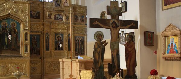 Церковь святых Константина и Михаила в Вильнюсе Церковь святых Константина и Михаила в Вильнюсе - Sputnik Литва