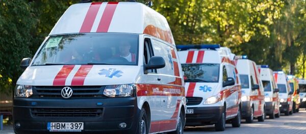 Новые машины скорой медицинской помощи Новые машины скорой медицинской помощи - Sputnik Lietuva