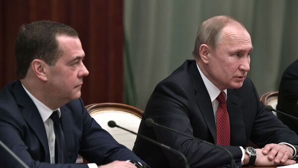Правительство России уходит в отставку, 15 января 2020 года - Sputnik Lietuva