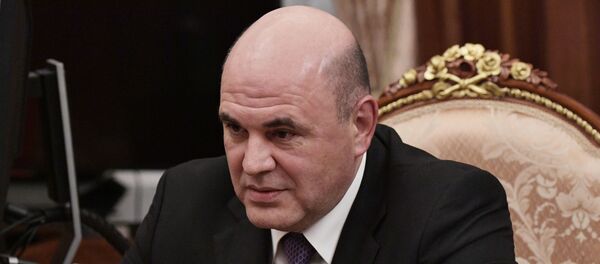 Глава Федеральной налоговой службы Михаил Мишустин Глава Федеральной налоговой службы Михаил Мишустин - Sputnik Lietuva