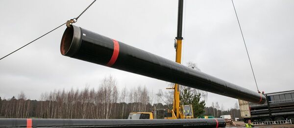 Трубы для литовско-польского газопровода GIPL - Sputnik Литва