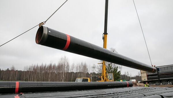 Трубы для литовско-польского газопровода GIPL - Sputnik Литва
