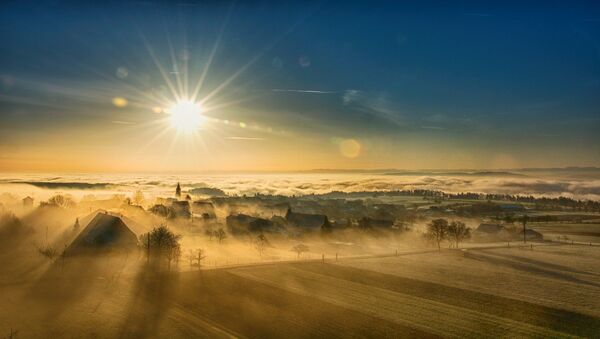 Пейзаж, восход, архивное фото - Sputnik Lietuva