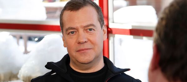 Заместитель председателя Совета безопасности РФ Дмитрий Медведев во время интервью Первому каналу, 18 января 2020 года Заместитель председателя Совета безопасности РФ Дмитрий Медведев во время интервью Первому каналу, 18 января 2020 года - Sputnik Литва