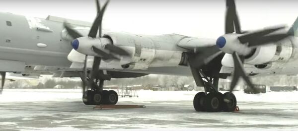 Rusijos gynybos ministerija paskelbė Tu-95 skrydžių žemoje temperatūroje vaizdus Rusijos gynybos ministerija paskelbė Tu-95 skrydžių žemoje temperatūroje vaizdus - Sputnik Lietuva