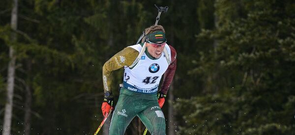 Биатлонист Кароль Добмровски, 16 января 2020 года - Sputnik Литва