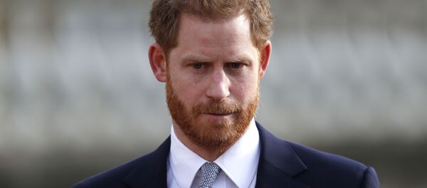Британский принц Гарри, 19 января 2020 года Британский принц Гарри, 19 января 2020 года - Sputnik Литва