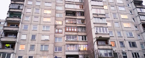 Daugiabučių namas Daugiabučių namas - Sputnik Lietuva