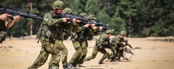 Литовские солдаты, архивное фото Литовские солдаты, архивное фото - Sputnik Литва