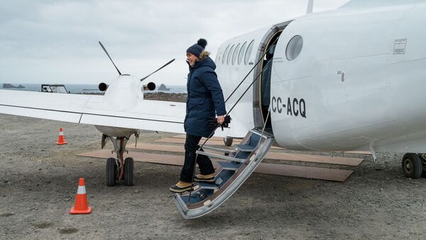 Президент Эстонии Керсти Кальюлайд прибыла в Антарктику 21 января 2020 года - Sputnik Литва