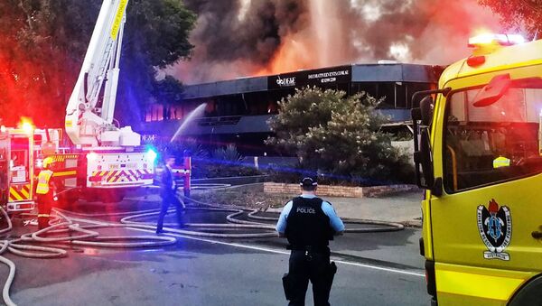 На месте пожара рядом с аэропортом Сиднея, Австралия, 21 января 2020 года - Sputnik Lietuva
