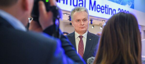 Президент Литвы на Всемирном экономическом форуме в Давосе Президент Литвы на Всемирном экономическом форуме в Давосе - Sputnik Lietuva