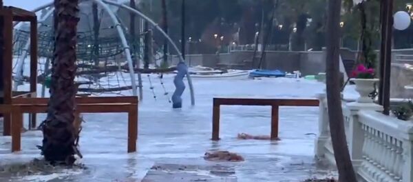 Ураган Глория в Испании  - Sputnik Литва