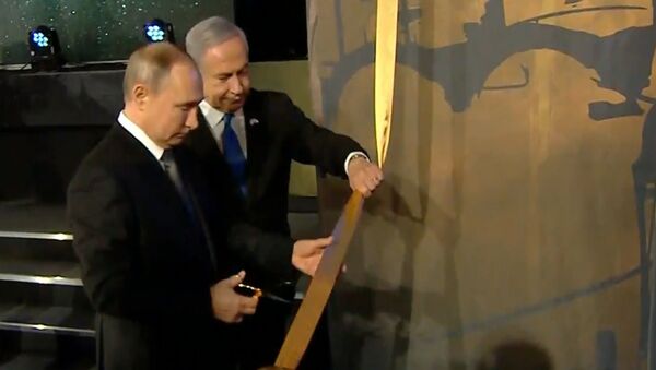Vladimiras Putinas Holokausto forume priminė pasauliui tiesą apie karo istoriją - Sputnik Lietuva