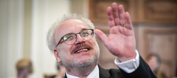 Президент Латвии Эгилс Левитс, архивное фото Президент Латвии Эгилс Левитс, архивное фото - Sputnik Lietuva