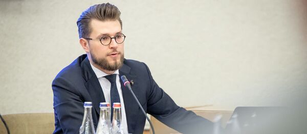 Кандидат в министры экономики и инноваций Лукас Савицкас - Sputnik Литва