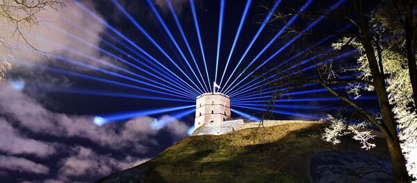 Световое шоу в Вильнюсе - Sputnik Lietuva