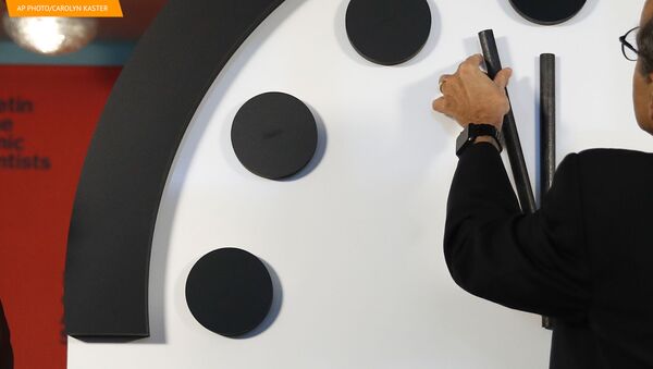 Paskutiniojo Teismo dienos laikrodis: pasaulis 100 sekundžių priartėjo prie katastrofos - Sputnik Lietuva