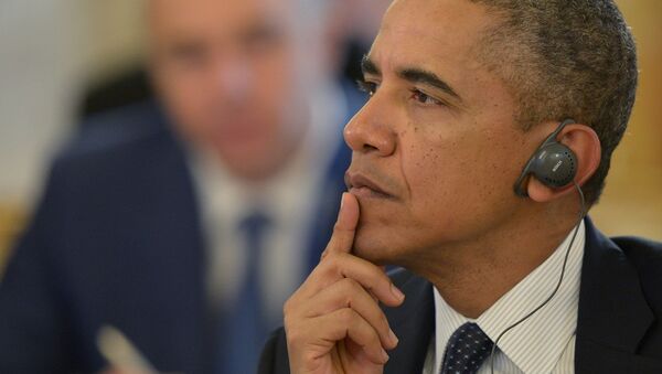 Президент Соединенных Штатов Америки (США) Барак Обама - Sputnik Литва