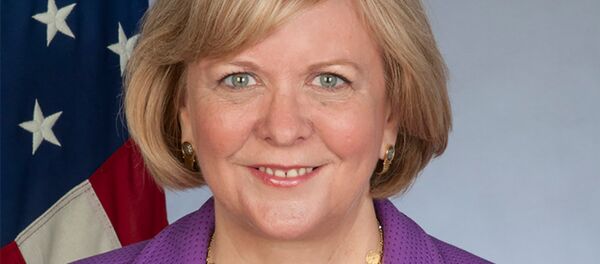 Посол США в Литве Энн Холл - Sputnik Литва