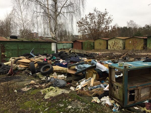 Жители центрального района Вильнюса годами безуспешно борются со свалкой Жители центрального района Вильнюса годами безуспешно борются со свалкой - Sputnik Литва