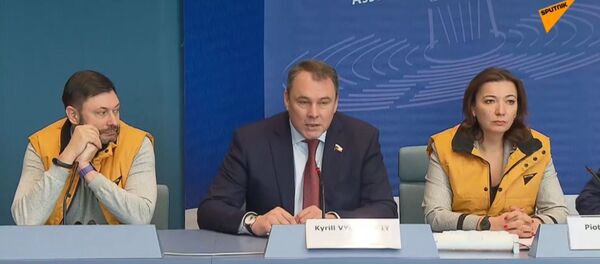 Пресс-подход Вышинского и Черышевой в ПАСЕ - Sputnik Lietuva