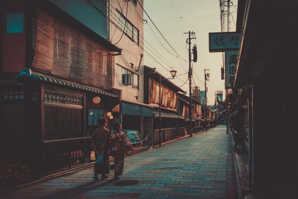 Район Гион в Киото, где работают гейши, Япония - Sputnik Lietuva