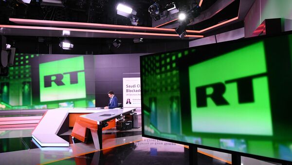 Офис телеканала RT в Москве - Sputnik Литва